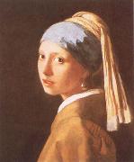 VERMEER VAN DELFT, Jan Girl with a Pearl Earring china oil painting reproduction